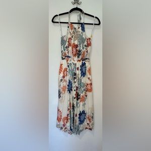 Halter Floral Midi